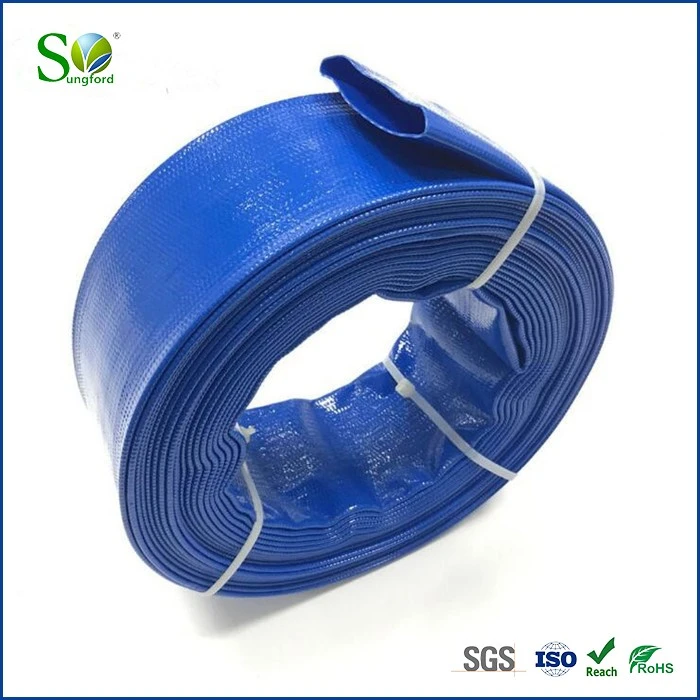 3 Blue lay flat hose